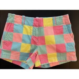 Vineyard Vines Womens Patchwork Whale‎ Short Size 2 Classic Weekender Chino